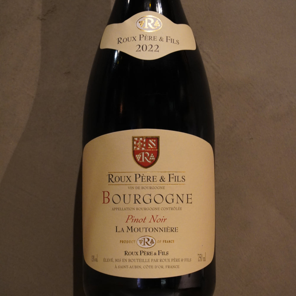 DOMAINE ROUX PERE ET FILS ドメーヌ・ルー・ペール・エ・フィス / BOURGOGNE PINOT NOIR LA MOUTONNIERE ブルゴーニュ・ピノ・ノワール・ラ・ムートニエール 2022